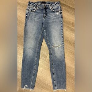 Silver Jeans Women's Light Blue Skinny Jeans
